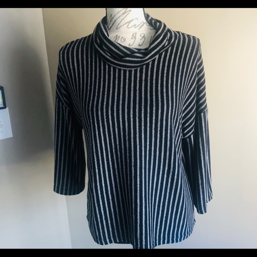 NWT Anthropologie W5 Cowl Neck Knit Blouse